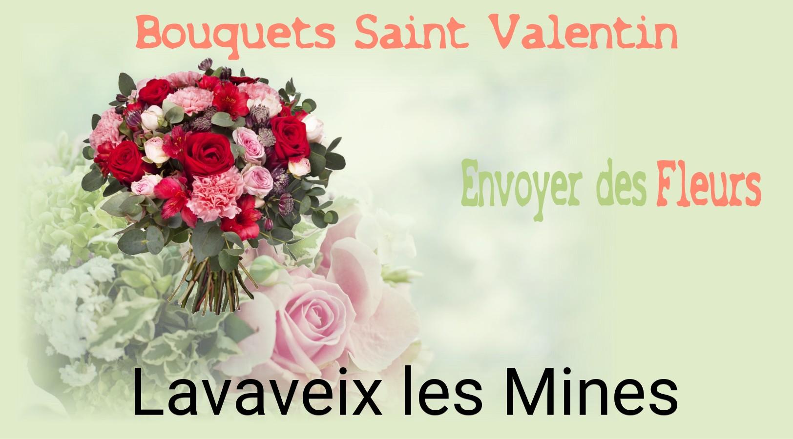 Roses de Saint-Valentin livrées à Lavaveix-les-Mines